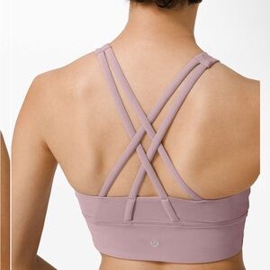 EUC Lululemon Energy Bra High Neck Long Line Tough *Medium Support, B–D Cup 2